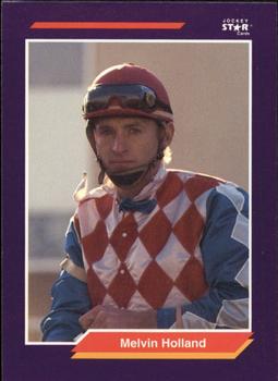 1992 Jockey Star #115 Melvin Holland Front